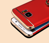 Luxury Metal Ring Grip Case for Samsung Galaxy Phones