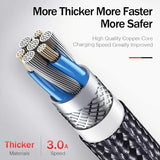 ROCK Nylon Braided Micro USB Charging Cable for Android Devices