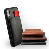 Leather Hidden Pull-out Wallet Case for iPhone 6, 6 Plus, 6S, 6S Plus, 7, 7 Plus, 8, 8 Plus, X, XR, XS, XS Max, 11, 11 Pro, 11 Pro Max, 12 Mini, 12, 12 Pro, 12 Pro Max