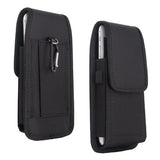 Universal Nylon Belt Clip Phone Pouch Case with Velcro Closure