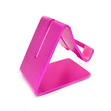 Aluminium Desktop Universal Tablet Stand - Available in 7 colours Hot pink by Kisscase - Titanwise