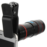 12x Optical Zoom Lens Telescope Clip-on Phone Camera Lens