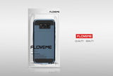 FLOVEME Armour Case with Sliding Credit Card Slot For Samsung Galaxy Phones