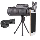 Orsda Universal Mobile Phone 40X Optical Zoom Telescope Lens Clip-on Accessory