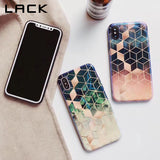 LACK Geometry Pattern Phone Case For iPhone 6, 6 Plus, 6S, 6S Plus, 7, 7 Plus, 8, 8 Plus, X
