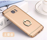 Luxury Metal Ring Grip Case for Samsung Galaxy Phones