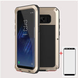 AKASO Heavy Duty Metal Armour Case For Samsung Galaxy S4, S5, S6, S6 Edge, S6 Edge Plus, S7, S7 Edge, S8, S8 Plus, S9, S9 Plus, Note 4, Note 5, Note 8