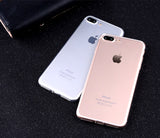 Transparent Silicone Case for iPhone 4, 4S, 5, 5S, SE, 6, 6S, 6 Plus, 6S Plus, 7, 7 Plus by PZOZ - Titanwise