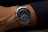 PAGANI DESIGN Official PD-1701 Luxury Stainless Steel Chronograph Quartz Men's Watch - Sapphire Crystal - Tachymetre Bezel
