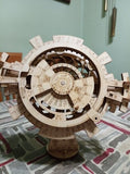 Robotime Official LK201 Perpetual Calendar Wood Model Building Kit Puzzle - Self-Assembly/DIY Gift