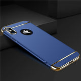 Luxury Metal Case with Logo Window for iPhone 6, 6 Plus, 6S, 6S Plus, 7, 7 Plus, 8, 8 Plus, X, XR, XS, XS Max, 11, 11 Pro, 11 Pro Max, SE 2020, 12, 12 Mini, 12 Pro, 12 Pro Max