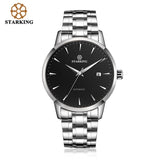 STARKING Official AM0184 40mm Luxury Stainless Steel Mechanical Men's Watch - Sapphire Crystal
