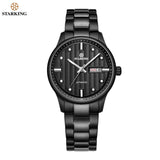 STARKING Official AM0170 Luxury Men's Stainless Steel Watch - Japanese Automatic Self-Winding Miyota 8205 Movement - Sapphire Crystal Glass