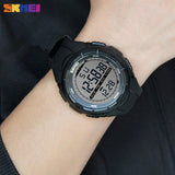 SKMEI Official Branded 1025 Sports Men's Digital Watch - 50M Water Resistance