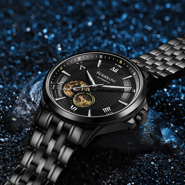 STARKING Official Branded AM0813 Luxury Stainless Steel Mechanical