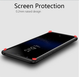 TCICPC Ultra Thin Silicone TPU Frame and Clear Back Case For Samsung Galaxy Note 8
