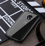UTOPER Transparent Slim Case with Edge Plating for Moto E5, E5 Plus, G5s, G5s Plus, G6, G6 Plus, Z2 Play, Z3 Play