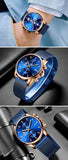 CHEETAH Relogio Masculino Branded Mens Watch - Leather or Stainless Steel - Quartz Chronograph with Water Resistance