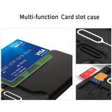 WOWCASE Premium Hidden Bank Card Storage Case For iPhone X, XR, XS, XS Max