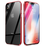 ZNP Magnetic Tempered Glass Case for iPhone 6, 6 Plus, 6S, 6S Plus, 7, 7 Plus, 8, 8 Plus, X, XR, XS, XS Max - Single or Double sided