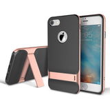 ROCK Royce Kickstand Case for Apple iPhone 7, 7 Plus Rose Gold / For iPhone 7 by Rock - Titanwise