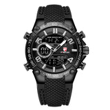 CHEETAH Branded Quartz Mens Sports Watch - with Multi-function LED Display Chronograph and Water Resistance