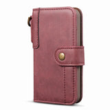 Raxfly Leather Flip Wallet Case For Samsung Galaxy A30, A40, A50, A70, S6, S6 Edge, S7, S7 Edge, S8, S8 Plus, S9, S9 Plus, S10, S10E, S10 Plus, S10 5G, Note 8, Note 9, Note 10, Note 10 Plus