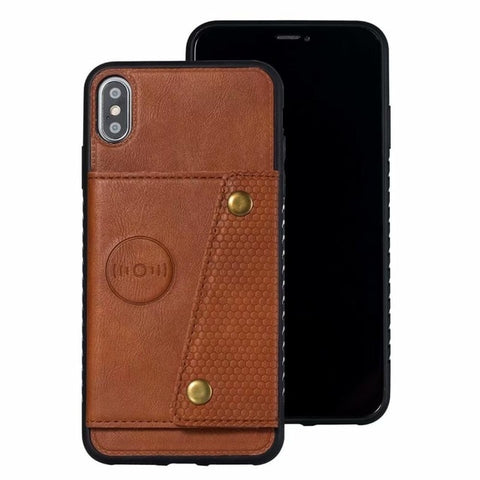 Tikitaka New Magnetic Double Flip Wallet Case for iPhone 6, 6 Plus, 6S, 6S Plus, 7, 7 Plus, 8, 8 Plus, X, XR, XS, XS Max, 11, 11 Pro, 11 Pro Max