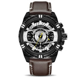 New MEGIR Official ML2118G Luxury Men's Watch with Multi-functional Quartz Chronograph
