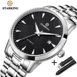 STARKING Official AM0814 Luxury Stainless Steel Mechanical Men's Watch - Automatic Self-wind - Sapphire Crystal Glass - 5ATM Water Resistance