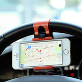 Universal Steering Wheel Car Mobile Phone Holder by Raxfly - Titanwise