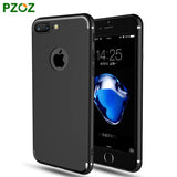 Transparent Silicone Case for iPhone 4, 4S, 5, 5S, SE, 6, 6S, 6 Plus, 6S Plus, 7, 7 Plus by PZOZ - Titanwise