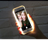 KISSCASE LED Flash Selfie Case For iPhone 6, 6 Plus, 6S, 6S Plus, 7, 7 Plus