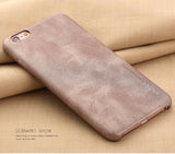 Luxury PU Leather Case for iPhone 6, 6 Plus, 6S, 6S Plus, 7, 7 Plus Light gold / For iPhone 6, 6s by X-Level - Titanwise
