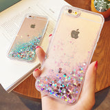 Dynamic Glitter Stars Case For iPhone 5, 5S, 5C, SE, 6, 6 Plus, 6S, 6S Plus, 7, 7 Plus, 8, 8 Plus