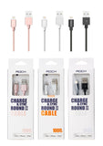 ROCK MFI Certified Fast Charging Nylon Braided Lightning to USB Cable for Apple Devices by Rock - Titanwise