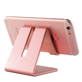 Aluminium Desktop Universal Tablet Stand - Available in 7 colours Rose Gold by Kisscase - Titanwise