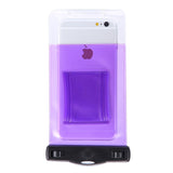 Floveme Universal Waterproof Pouch for all Mobile Phones Purple by Floveme - Titanwise