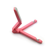 Foldable + Adjustable Universal Tablet Stand - 5 Different Colours Pink by Zouhi - Titanwise