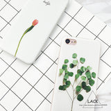 3D Flower and Leaf Case for iPhone 6, 6 Plus, 6S, 6S Plus, 7, 7 Plus