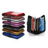 Aluminium Metal Bank Card Anti-RFID Wallet Card Holder Case