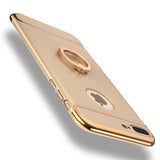 Luxury Metal Ring Grip Case for iPhone 5, 5S, 5C, SE, 6, 6 Plus, 6S, 6S Plus, 7, 7 Plus, 8, 8 Plus