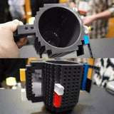 VKTech DIY Brick Mug - Build your own unique design with Lego, PixelBlocks and more