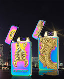 USB Rechargeable Metal Animal Design Plasma Lighter with Pulsed Arc