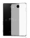 Clear Transparent Silicone Case For Sony Xperia Phones