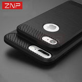 ZNP Luxury Shockproof Case For iPhone 6, 6 Plus, 6S, 6S Plus, 7, 7 Plus, 8, 8 Plus, X