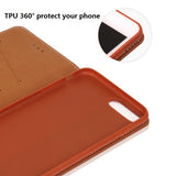 GEBEI Genuine Leather Magnetic Flip Wallet Case for iPhone 6, 6 Plus, 6S, 6S Plus, 7, 7 Plus, 8, 8 Plus, X, XR, XS, XS Max, 11, 11 Pro, 11 Pro Max