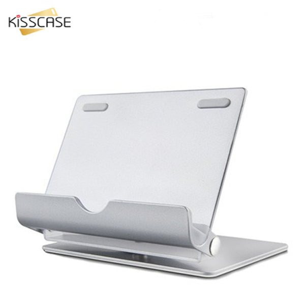 KISSCASE Aluminium Desktop Tablet & Mobile Phone Stand - 360 Degree Rotatable