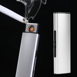 USB Rechargeable Metal Strip Flameless Plasma Lighter