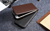 KISSCASE Vertical Flip Leather Case for iPhone 5, 5S, 5C, SE, 6, 6 Plus, 6S, 6S Plus, 7, 7 Plus, 8, 8 Plus